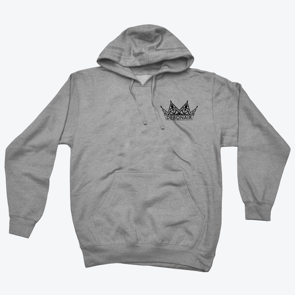 Grey sales logo hoodie